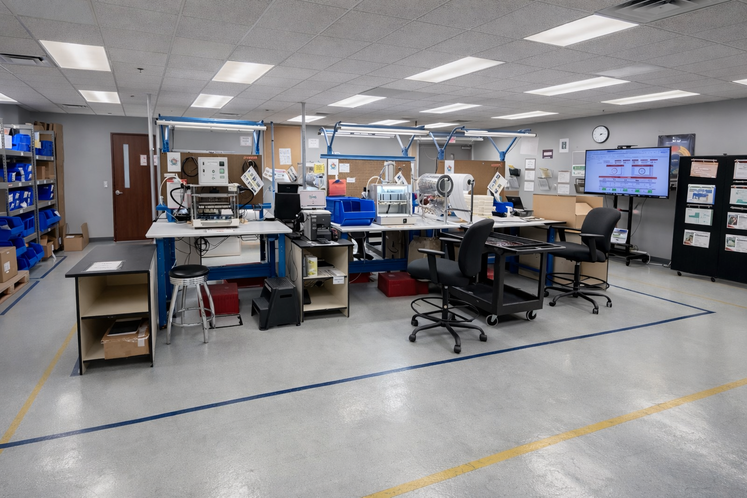 Livonia manufacturing line